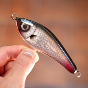 100mm Resin Droplet (Bleeding Mullet)