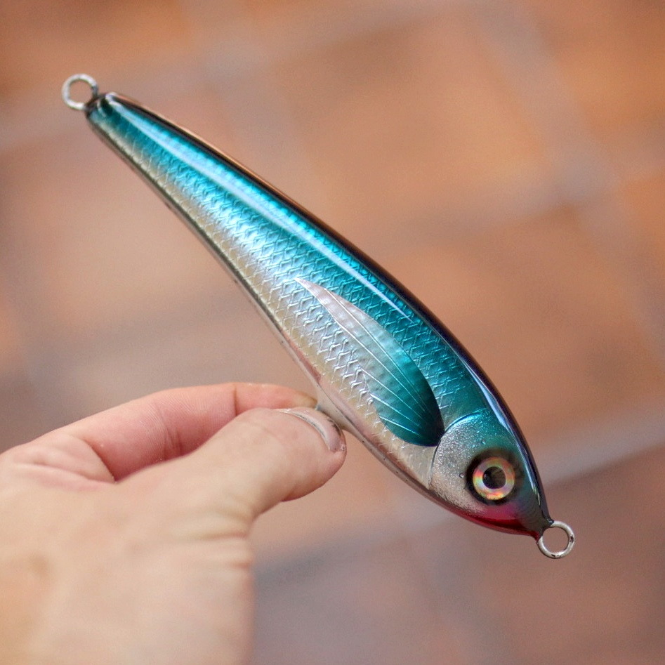 Detail of Floating Surface Fishing Lure Plug Minnow Stock Image - Image of  homemade, pair: 134093445